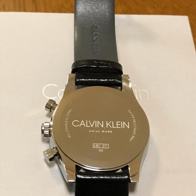 calvin klein カルバンクライン　腕時計　クロノグラフ　新古品　極美品