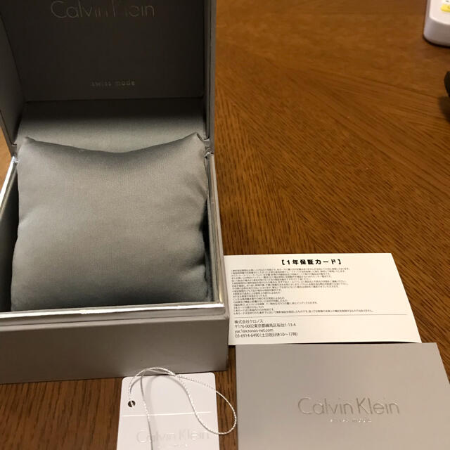 calvin klein カルバンクライン　腕時計　クロノグラフ　新古品　極美品