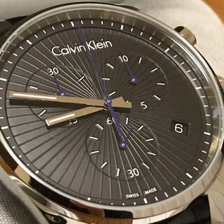 カルバンクライン(Calvin Klein)のcalvin klein カルバンクライン　腕時計　クロノグラフ　新古品　極美品(腕時計(アナログ))