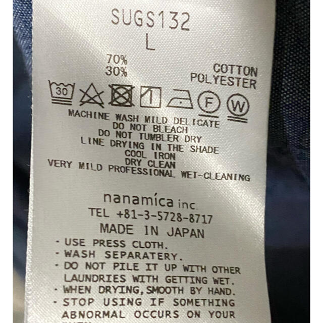 nanamica(ナナミカ)のnanamica ナナミカ シャンブレーシャツ メンズのトップス(シャツ)の商品写真