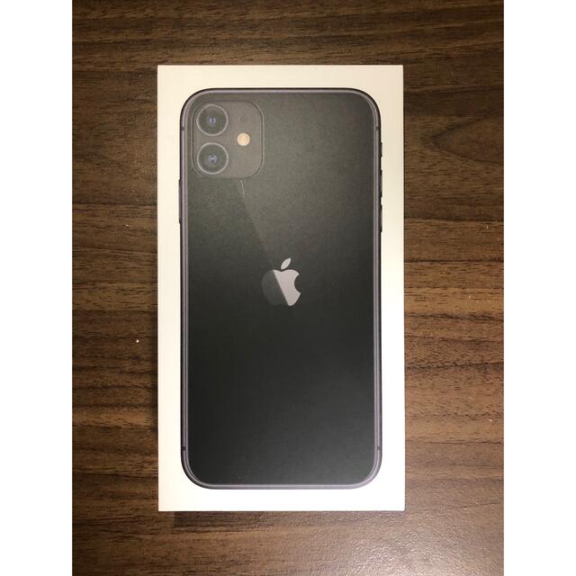 Apple iPhone 11 64GB SIMフリー ブラック MHDA3J/