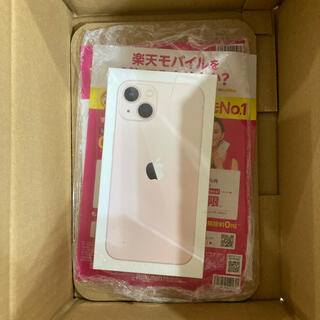 アイフォーン(iPhone)のiPhone 13 128GB simフリー 正規品 Apple 本体 ピンク(スマートフォン本体)