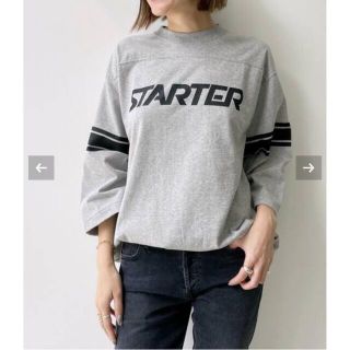 アパルトモンドゥーズィエムクラス(L'Appartement DEUXIEME CLASSE)の【COUTURE D`ADAM】STARTER Logo 7部袖Tsh  (Tシャツ(長袖/七分))