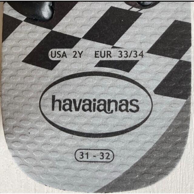 havaianas(ハワイアナス)の新品　スーパーマリオ　ハワイアナス　サンダル　ビーチサンダル　20-21cm キッズ/ベビー/マタニティのキッズ靴/シューズ(15cm~)(サンダル)の商品写真