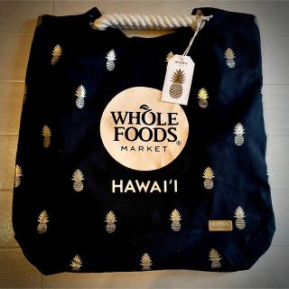 【ハワイ限定】Whole Foodsトートバッグ(エコバッグ)