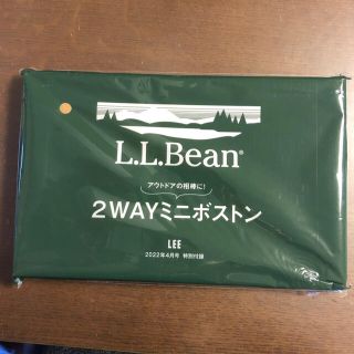 エルエルビーン(L.L.Bean)のLEE 4月号付録　L.L.Bean  2wayミニボストン(ボストンバッグ)