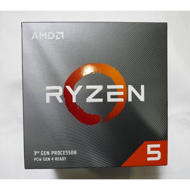 PCパーツAMD RYZEN5 3600X 動作良好 国内正規品 保証残約9か月あり