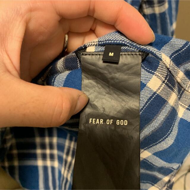 FEAR OF GOD(フィアオブゴッド)のfear of god 6th pullover shirt  ネルシャツ M メンズのトップス(シャツ)の商品写真