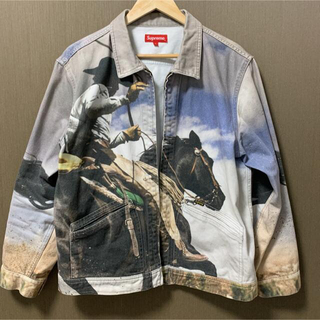 シュプリーム(Supreme)のSupreme cowboy denim work jacket(Gジャン/デニムジャケット)