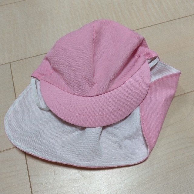 幼児用帽子 ピンク キッズ/ベビー/マタニティのこども用ファッション小物(帽子)の商品写真