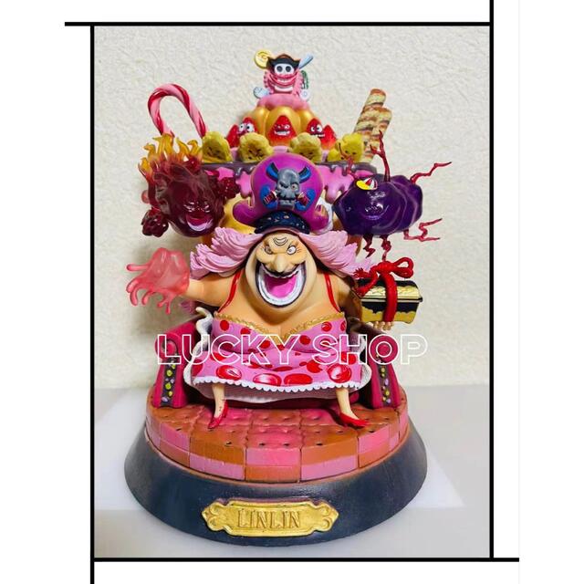 ワンピース 四皇 ビッグマム シャーロットリンリン フィギュア 海外限定品 GK