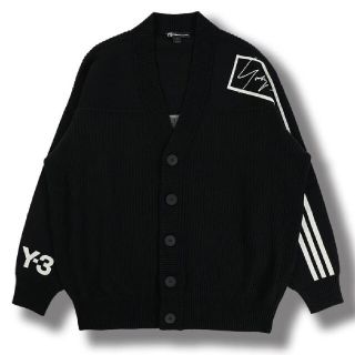 ワイスリー(Y-3)のY-3　U TECK KNIT CARDIGAN(BLACK/ECRU)(カーディガン)