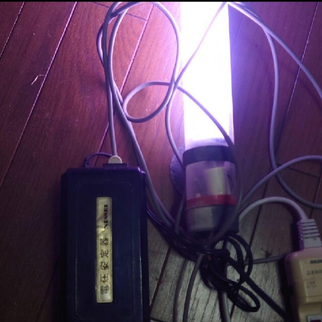 水中蛍光灯（60センチ）＆電圧安定器セット