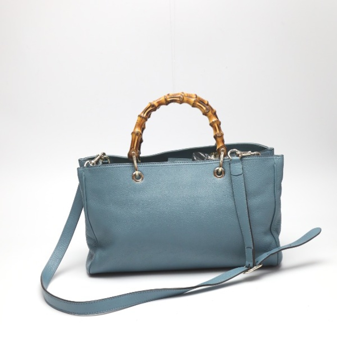 豪華で新しい ショルダーバッグ 520981 グッチ - Gucci 水色 バンブー 豪華で新しい ショルダーバッグ 520981 グッチ - Gucci 水色 バンブー
