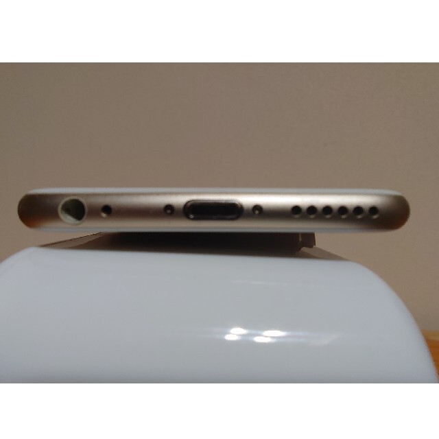 美品 iPhone6 au版 16gb ゴールド バッテリー最大容量100% 4