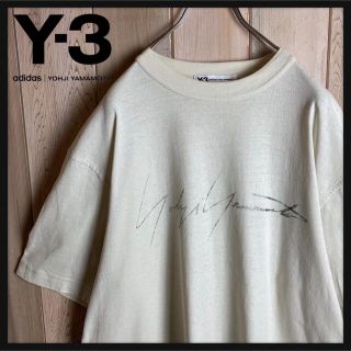 ワイスリー(Y-3)の【人気デザイン】ワイスリー☆シグネチャーロゴ入りTシャツ 即完売注意(Tシャツ/カットソー(半袖/袖なし))