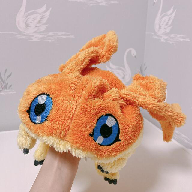 デジモンアドベンチャーtri.　もこもこキャップ　パタモン　完売品