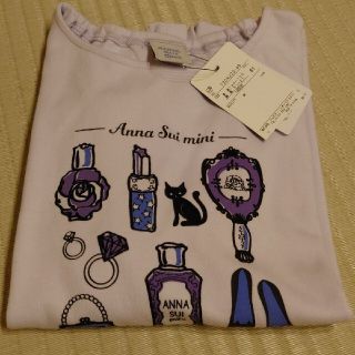 アナスイミニ(ANNA SUI mini)の新品未使用☆アナスイミニ　長袖トップス　130cm(Tシャツ/カットソー)