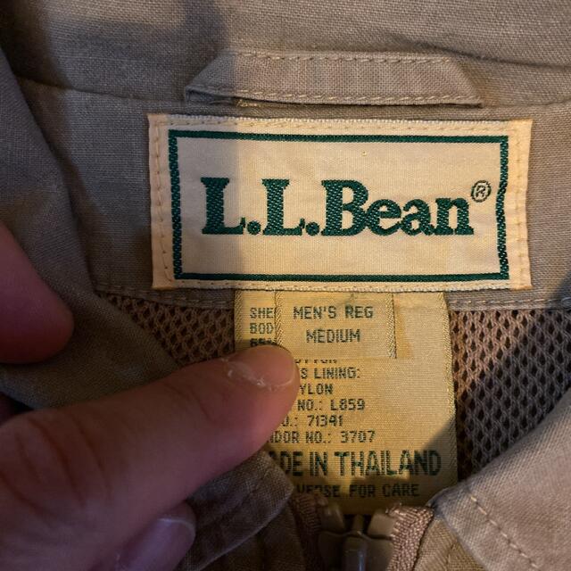 80s L.L.Bean エルエルビーン　サファリジャケット　M
