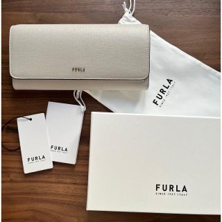 フルラ(Furla)のフルラ　FURLA バビロン　長財布　シンプル　PERLA グレージュ　おすすめ(財布)