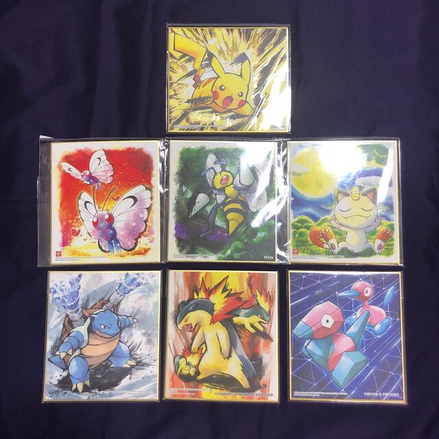 生産完了商品 ポケモン 色紙Art 7種セット - 通販 - www.bhaktiluhur.org