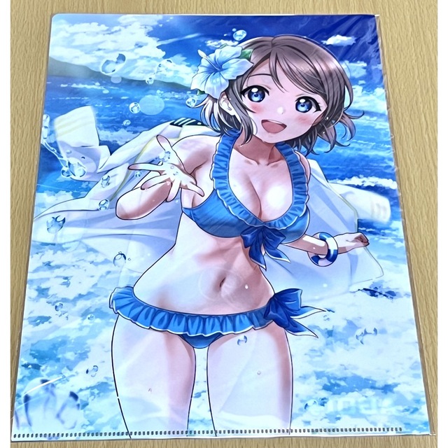 ラブライブ 渡辺曜 AGOI亭 水曜ヨーソロー クリアファイル C96 エンタメ/ホビーのアニメグッズ(クリアファイル)の商品写真