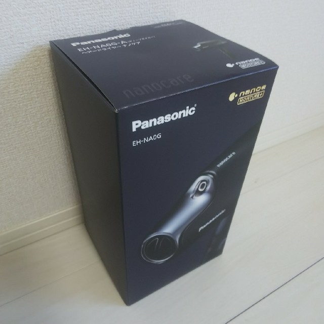 Panasonic(パナソニック)の【新品・未開封】パナソニック ヘアードライヤー ナノケアEH-NA0G ネイビー スマホ/家電/カメラの美容/健康(ドライヤー)の商品写真