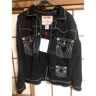 シュプリーム(Supreme)のSUPREME True Religion Denim Jacket L(Gジャン/デニムジャケット)