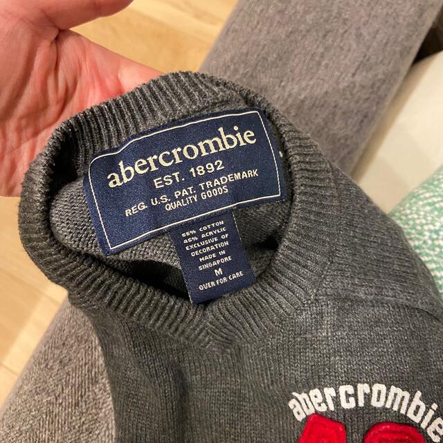 Abercrombie&Fitch(アバクロンビーアンドフィッチ)のアバクロ　Vネックセーター　M レディースのトップス(ニット/セーター)の商品写真