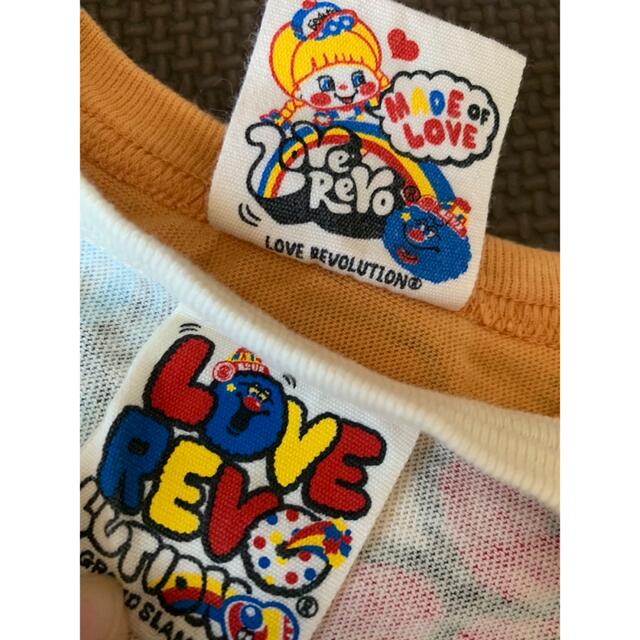 LOVE REVOLUTION ラブレボ Tシャツ 2枚セット 100cmの通販 by ミムメモ LOVE REVOLUTION パンツ 150 ♡匿名配送♡