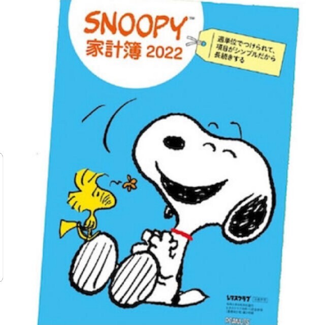 SNOOPY(スヌーピー)のスヌーピー　家計簿 エンタメ/ホビーの本(住まい/暮らし/子育て)の商品写真