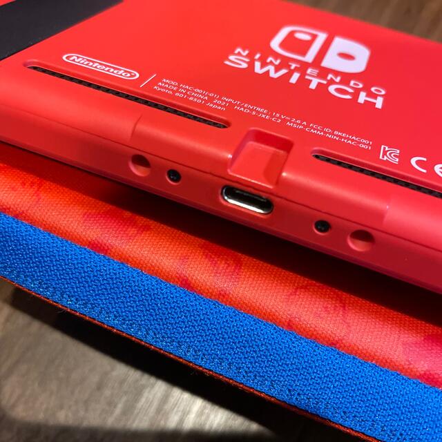 Nintendo Switch - 【即発送】Nintendo Switch マリオ レッド×ブルー 
