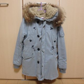 マウジー(moussy)のmoussy ミリタリーコート  ジャケット  雪だるま(ミリタリージャケット)