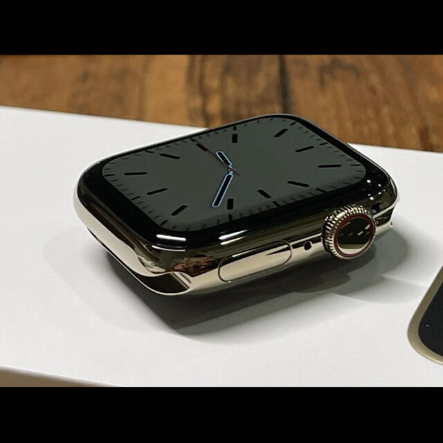 2年保証』 A W - A S6 ゴールドステンレス アップルウォッチ の通販
