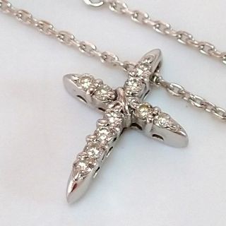 ジュエリーマキ - ruru様専用・K9ダイヤモンドネックレス【クロス