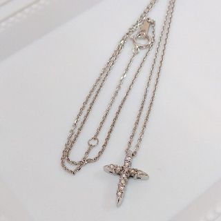 ジュエリーマキ - ruru様専用・K9ダイヤモンドネックレス【クロス