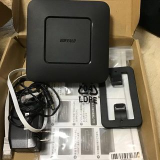 バッファロー(Buffalo)のbuffalo 11n/g/b 無線lan親機 wi-fiルーター  エアステー(PC周辺機器)