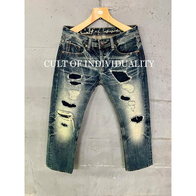 DIESELCULT OF INDIVIDUALITY ダメージ加工セルビッチデニム！