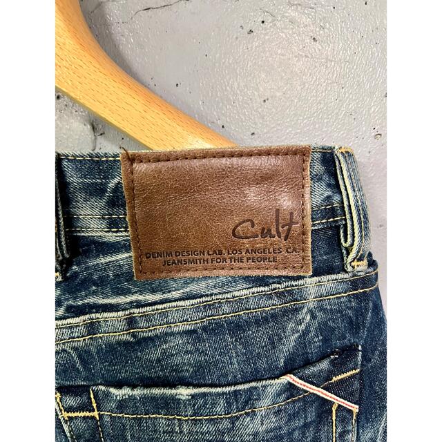 CULT OF INDIVIDUALITY ダメージ加工セルビッチデニム!の通販 CULT OF INDIVIDUALITY ダメージ加工セルビッチデニム!の通販