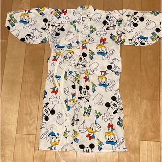 ディズニー(Disney)のディズニー　ミッキー　浴衣　100(甚平/浴衣)