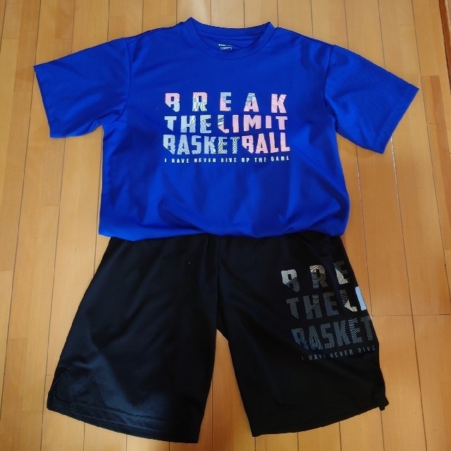 TIGORA(ティゴラ)のバスケ男児 Tシャツ L ブルー メンズのトップス(Tシャツ/カットソー(半袖/袖なし))の商品写真