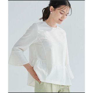 ユナイテッドアローズグリーンレーベルリラクシング(UNITED ARROWS green label relaxing)の★あいにゃんさん専用★VERYコラボ　パウドレ ペプラム ブラウス (シャツ/ブラウス(半袖/袖なし))