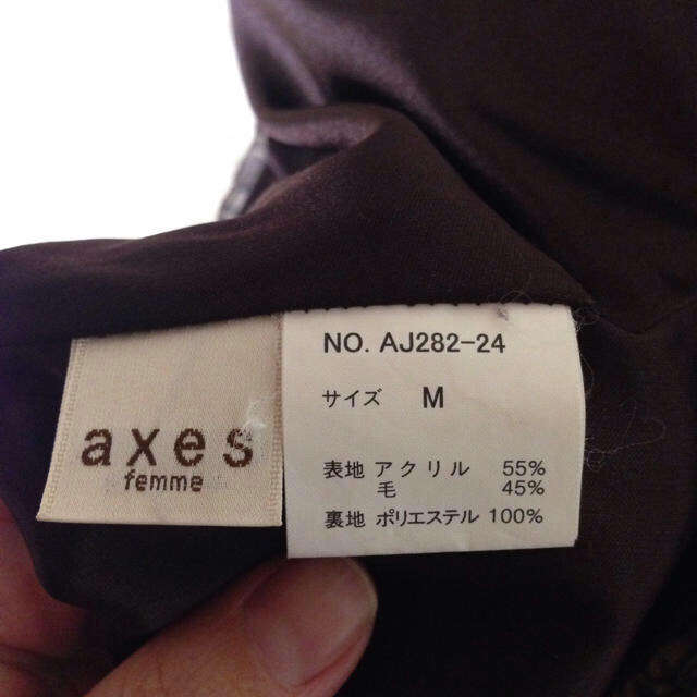 axes femme(アクシーズファム)のaxesのプリーツミニスカート レディースのスカート(ミニスカート)の商品写真