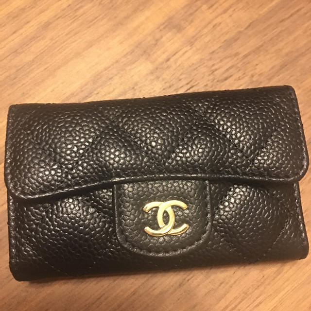 CHANEL(シャネル)の新品‼︎シャネル♡キャビアスキンキーケース レディースのファッション小物(キーケース)の商品写真