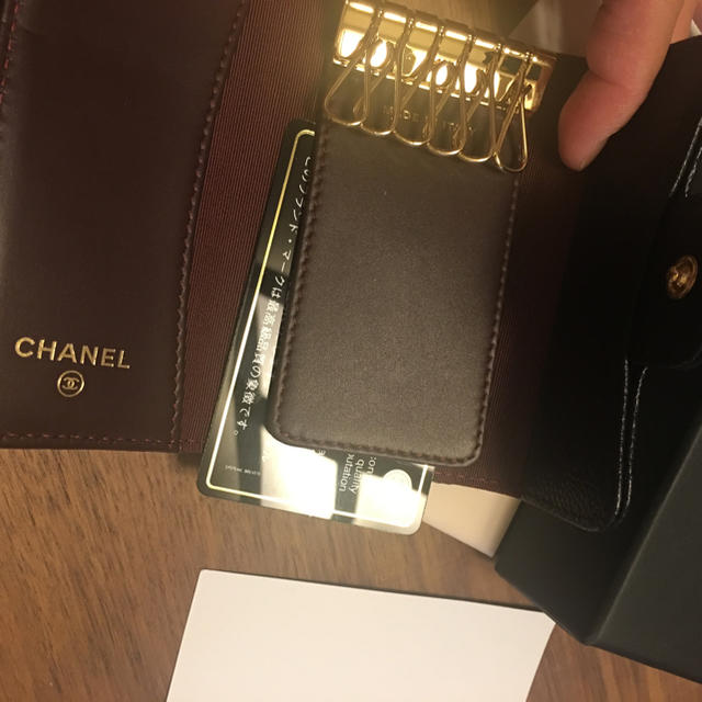 CHANEL(シャネル)の新品‼︎シャネル♡キャビアスキンキーケース レディースのファッション小物(キーケース)の商品写真