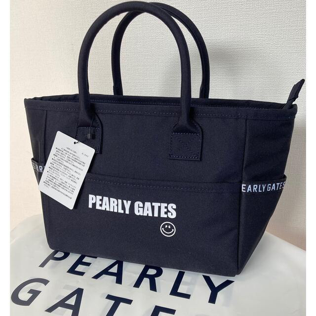 新品 PEARLY GATES 定番カートバック 男女兼用 パーリーゲイツ 紺