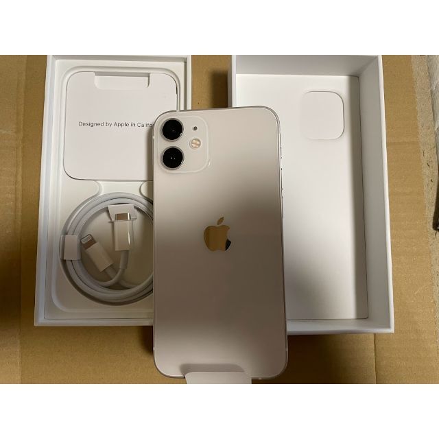 iphone12mini 64GB SIMロック解除 新品  ホワイト