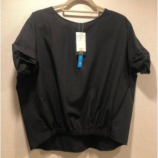 ザショップティーケー(THE SHOP TK)のTHE SHOP TK★ トップス ブラック(シャツ/ブラウス(半袖/袖なし))