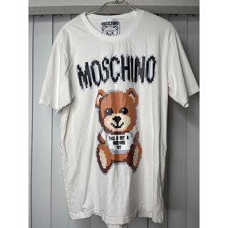 MOSCHINO Tシャツ L 半袖 クマ オーバーサイズ