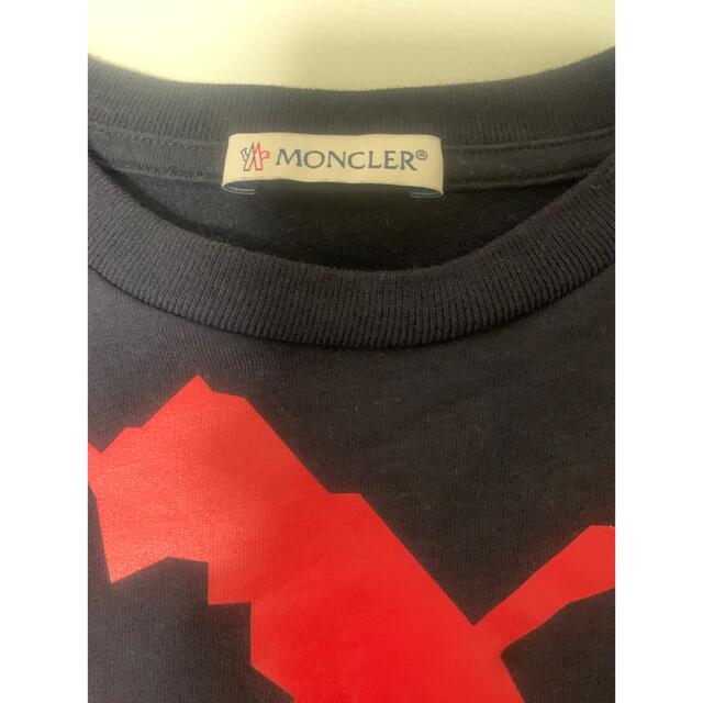 MONCLER(モンクレール)のモンクレール　キッズ　8歳　9歳　ネイビー　Tシャツ キッズ/ベビー/マタニティのキッズ服女の子用(90cm~)(Tシャツ/カットソー)の商品写真